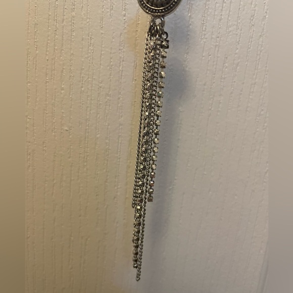 3/$20 | Long Turquoise Silver Necklace - Picture 4 of 5